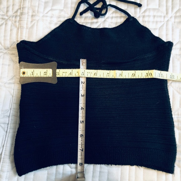 '90s Cropped Halter Made in USA - Picture 5 of 8
